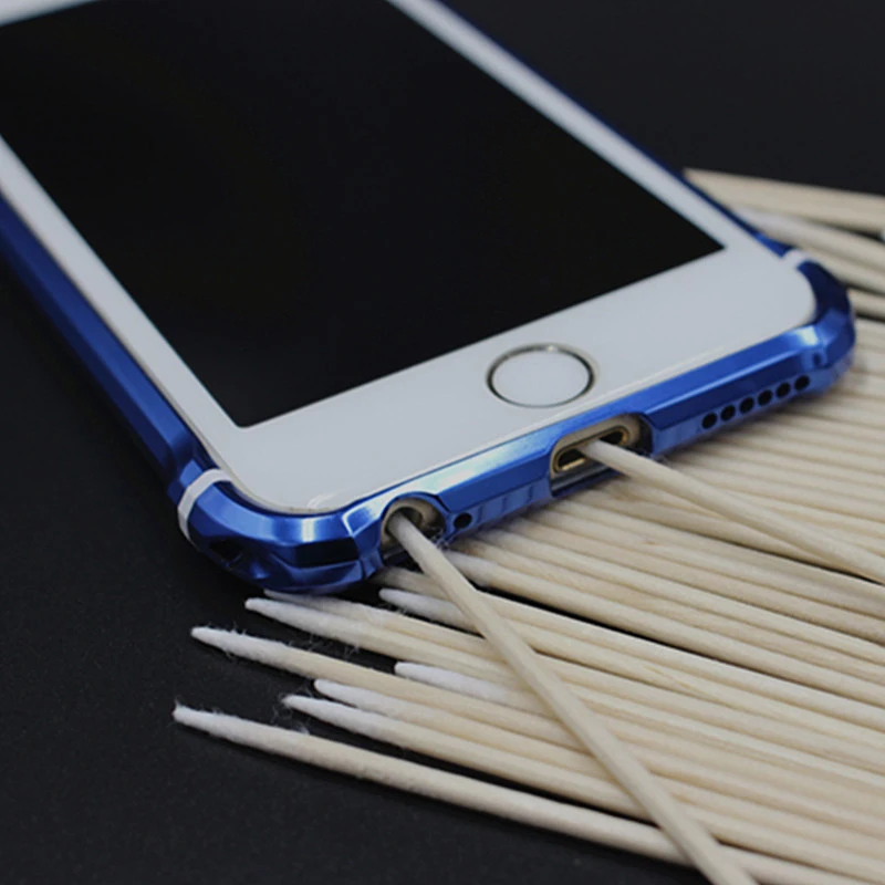 

100Pcs Mobile phone charging port earphone hole cleaning superfine cotton swab