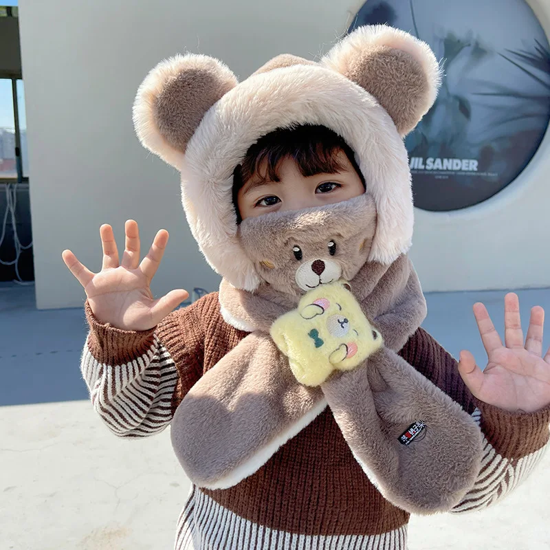 Северо-восточное харбинское туристическое снаряжение детская шапка шарф маска