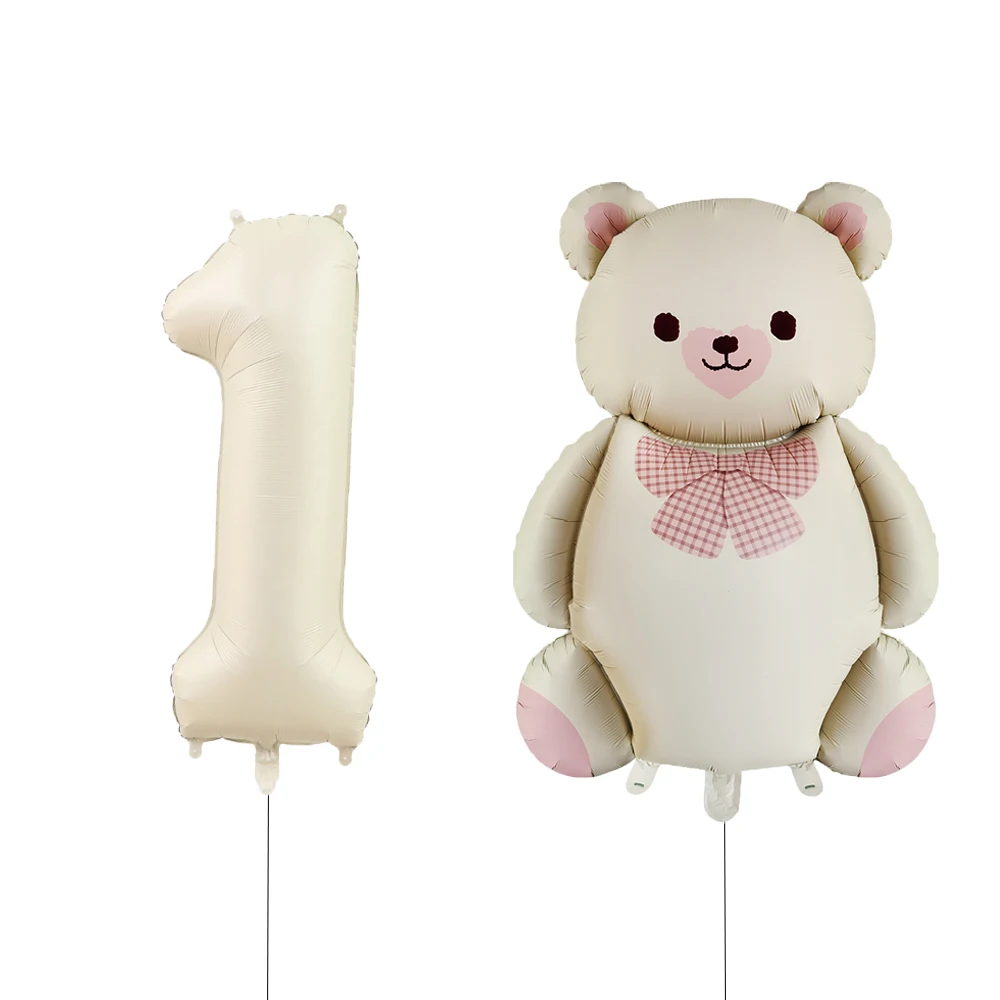 

Набор Бежевых Воздушных Шаров Для Дня Рождения, Кремово-карамельные Цифры 0-9, Индивидуальные Именные Наклейки