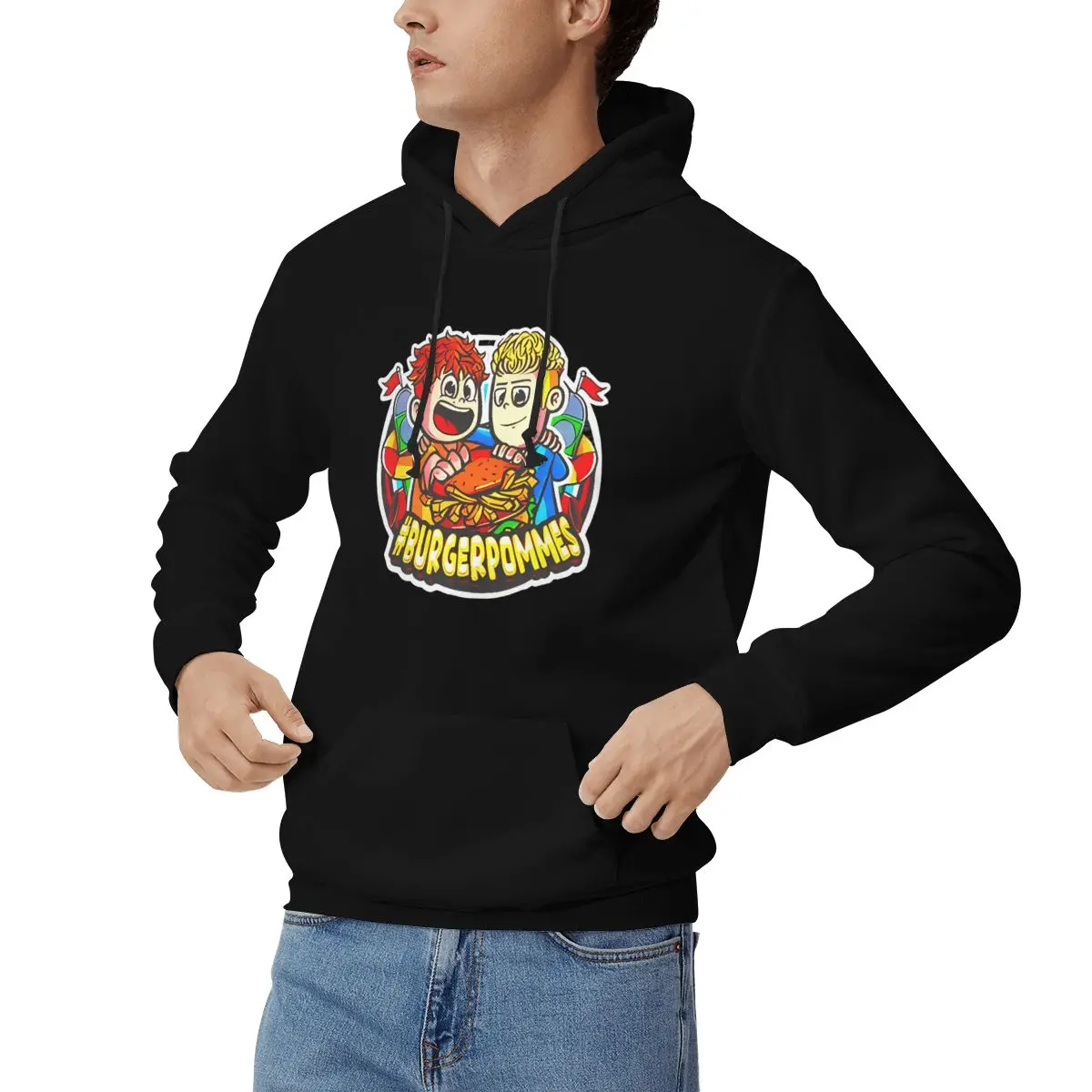 Новинка 2024 толстовка Lukasbs с капюшоном и изображением песен свитшот для мужчин