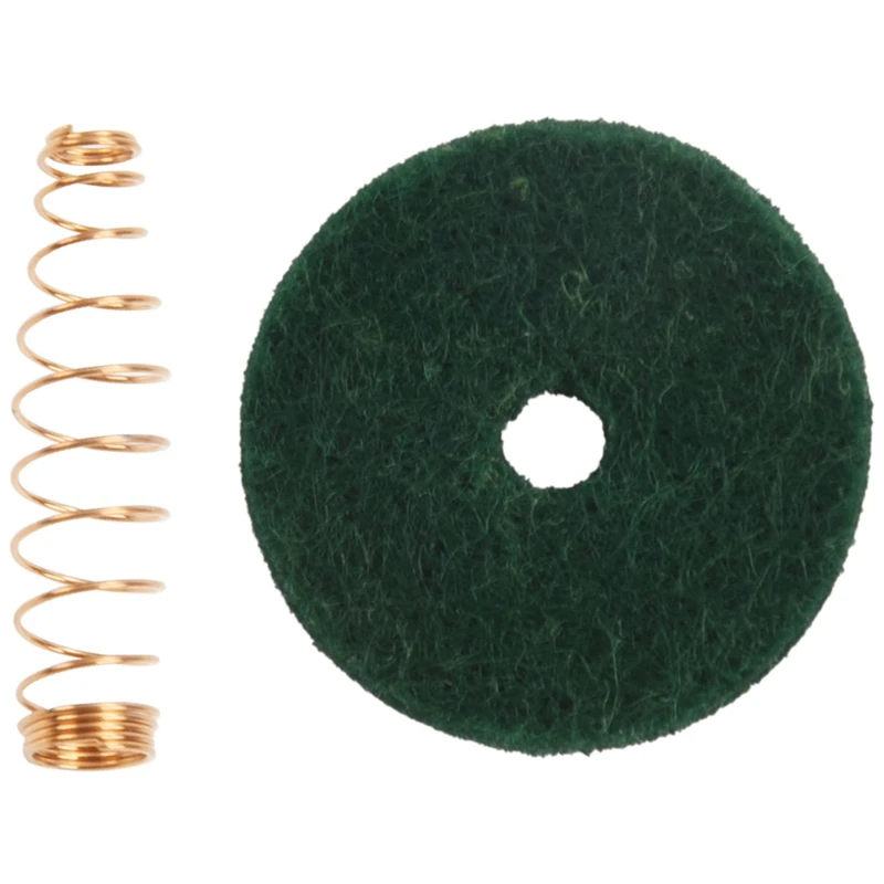 

90Pcs Copper Golden Jack Springs Repair Part & 90Pcs Piano Keyboard Washer Piano Felt Punchings Washers
