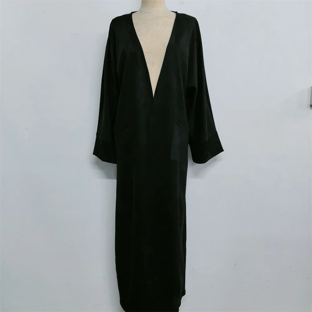 Рамадан Ид кимоно Абая Дубай Турция ислам мусульманское скромное платье кафтан