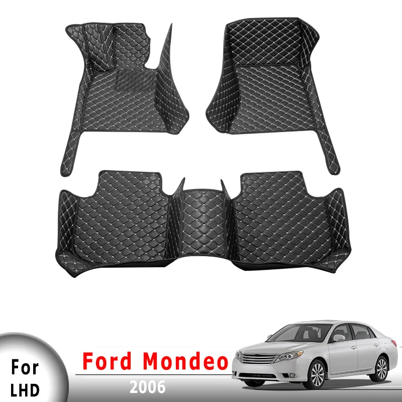 

Коврики для Ford Mondeo 2006, автомобильные напольные коврики, аксессуары для интерьера, Стайлинг, автомобильные коврики, украшение, напольные ков...