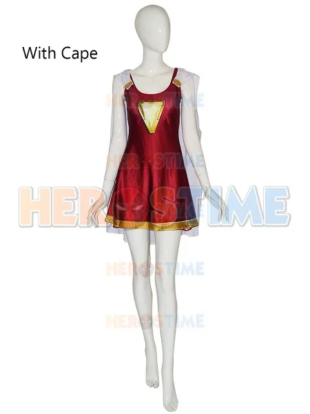 Shazam Family Cosplay Dress Superhero Costume Spandex Zentai Suit For Halloween Party Cosplay Costume Jumpsuit