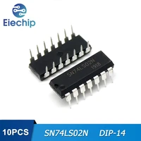 10pcs sn74ls02n dip14 sn74ls02 74ls02 dip integrated circuit electronics