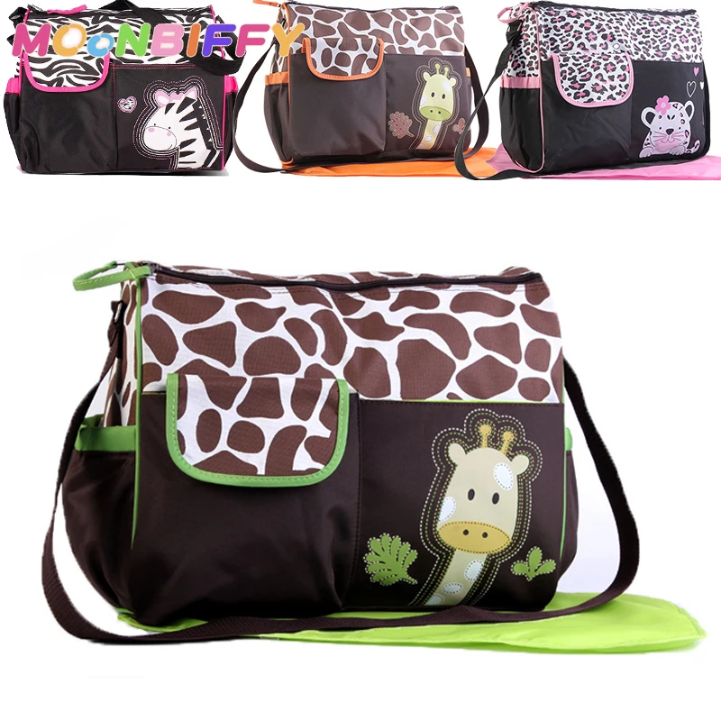 

New Multifunctional Baby Diaper Bag Baby Care Nappy Bags Print Baby Stroller Bags Mummy Maternity Bag Mom Travel Handbag