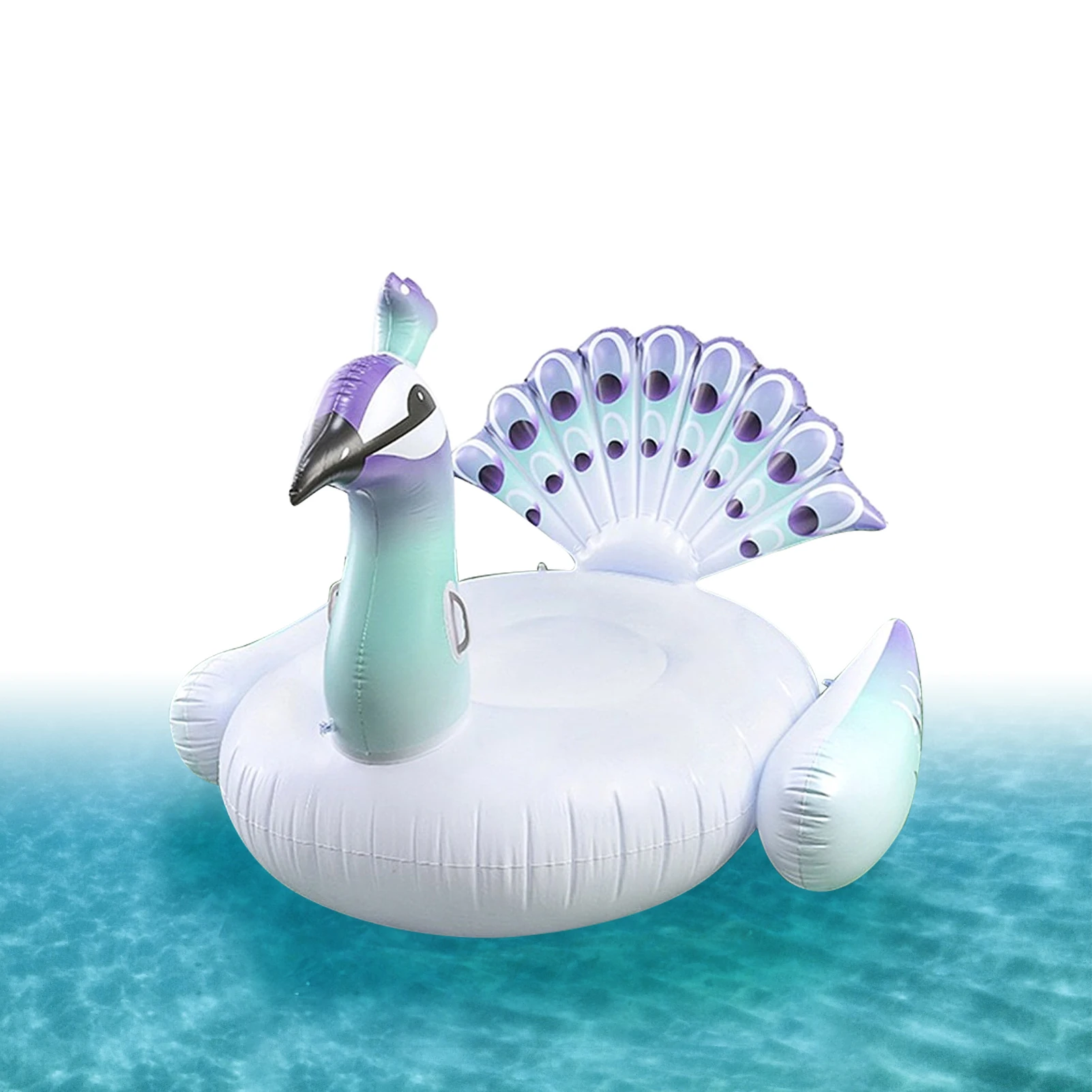 

Giant Peacocks Pool Float Iatable Mattress For Beach Swimming Ring Swim Circle Floating Bed Raft Summer Pool Party Toys