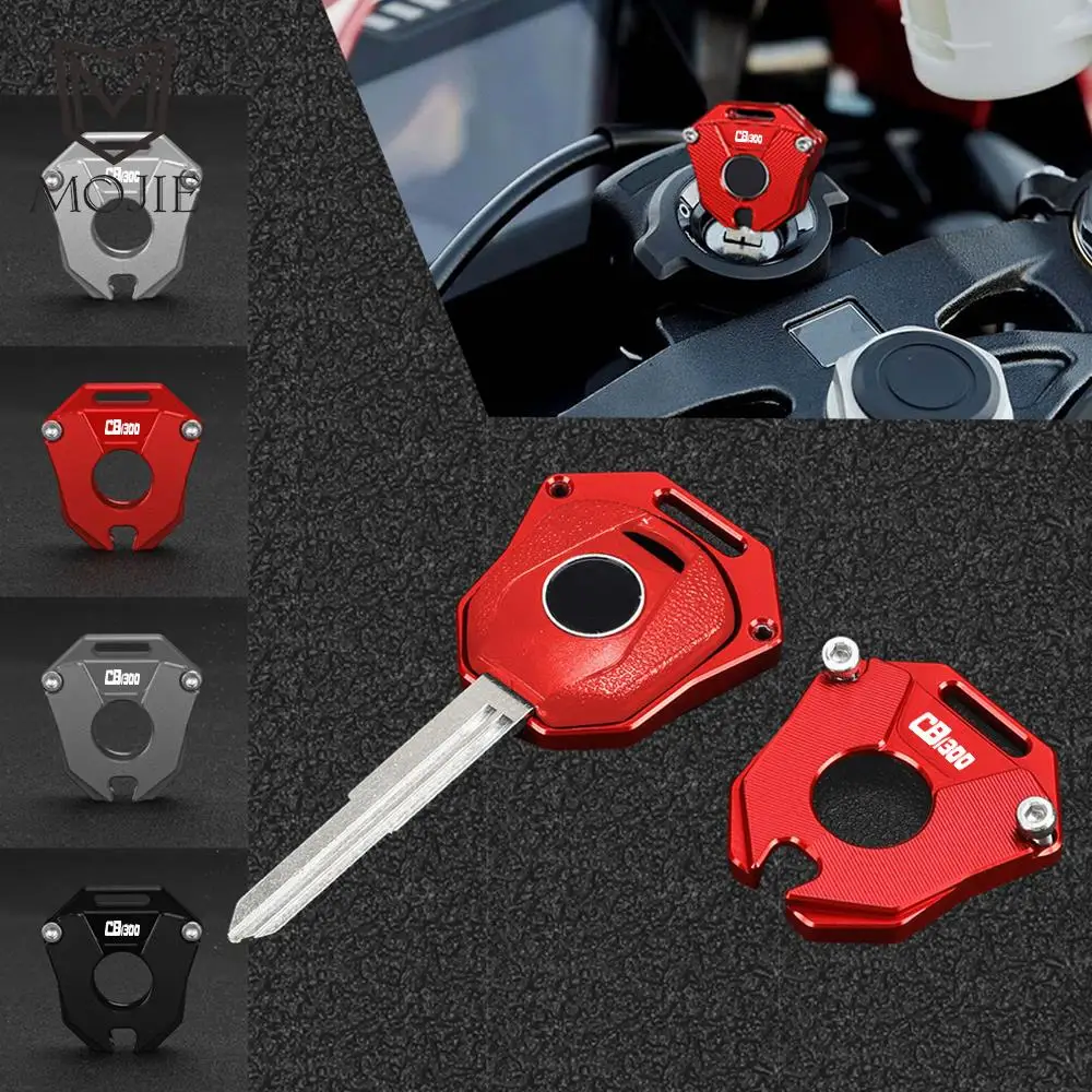 

Motorcycle For HONDA CB1300 CB 1300 ABS 2003-2010 2009 2008 2007 2006 2005 CNC Key Cover Keychain Keyring Shell Case Protection