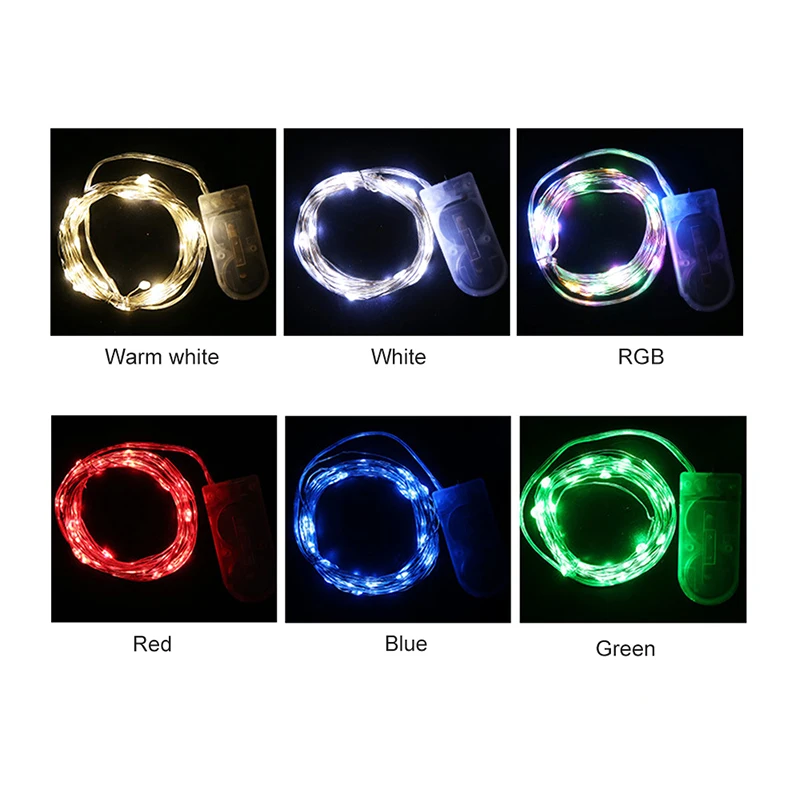 1-5M Starry String Lights Fairy Copper Wire Works for Wedding Centerpiece Party Christmas Table Decor Warm White |
