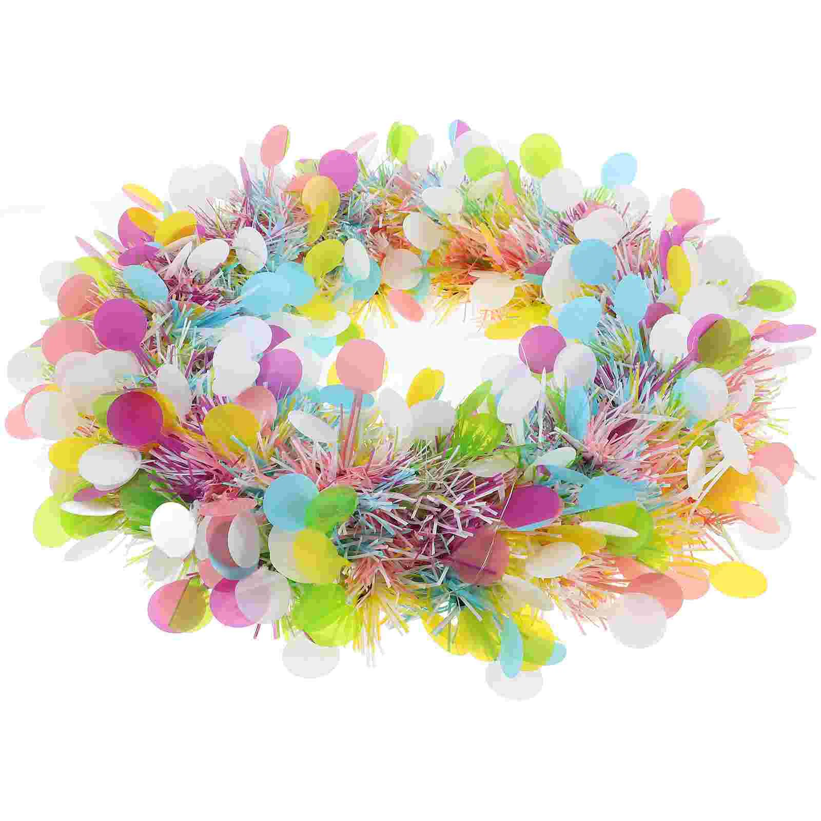 Украшения для рождественской елки сосновая гирлянда с огнями вечерние