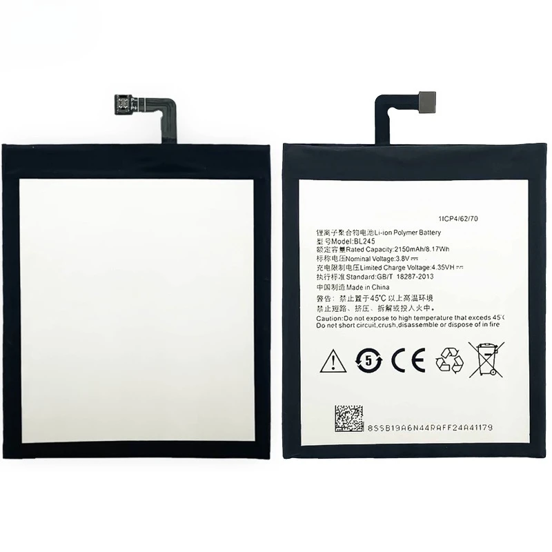 Фото Аккумулятор BL245 (0 циклов) для телефонов Lenovo S60, S60-T, S60-W: высококачественная литий-полимерная батарея класса А с инструментами для замены №2