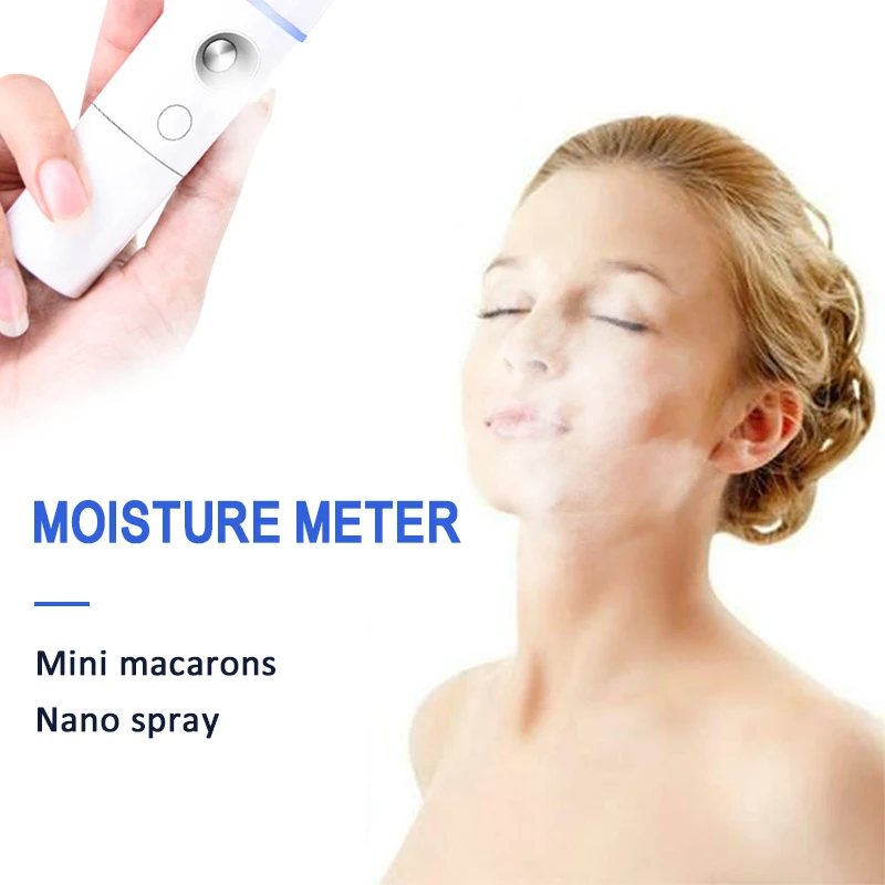 

Mini Nano Mister Sprayer Cooler Facial Steamer USB Rechargeable Mini Humidifier Skin Face Care Moisturizing Nebulizer Beauty Spa