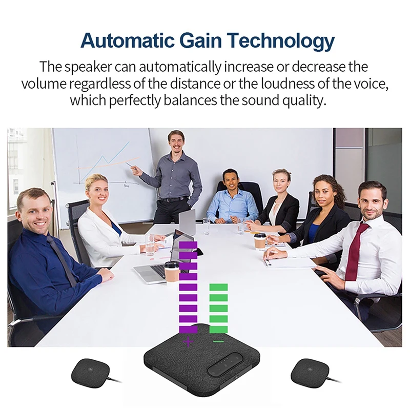 Беспроводная USB-спикерфон для видеоконференций