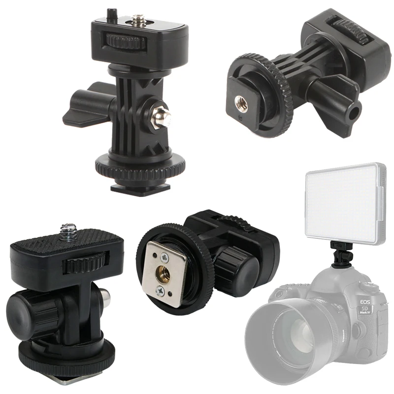 Новый профессиональный адаптер для крепления на горячий башмак 1/4 дюйма