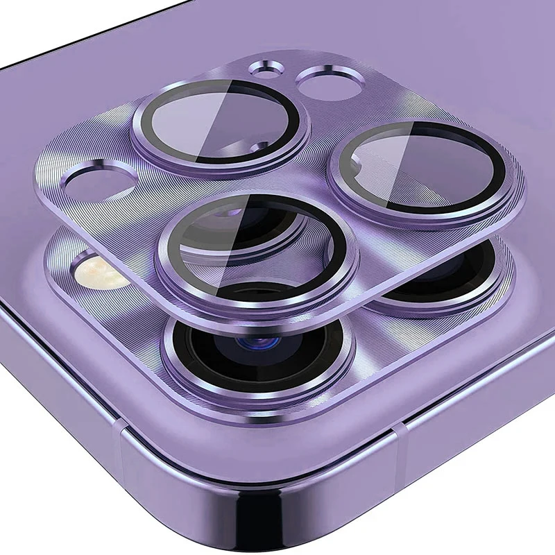 

Camera Lens Metal Protector Glass For iPhone 14 13 Pro Max 13 Mini Back Lens Cap On iPhone14pro 13pro Full Cover Protective Case