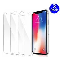 3pcs screenprotector tempered glass for iphone x xr xs max 8 7 6 6s plus 12 11pro screen protector phone verre tremp coque