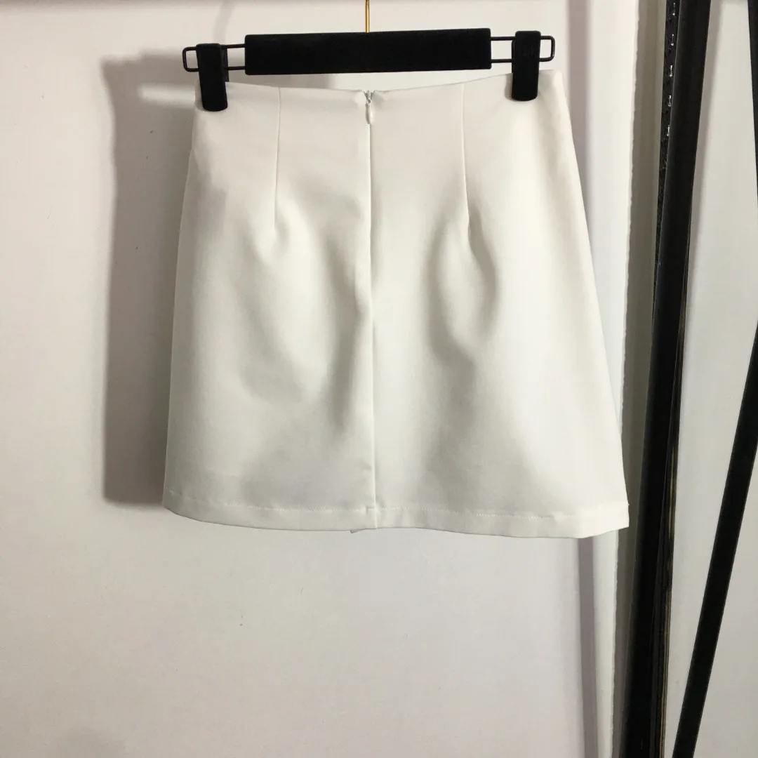 

New Ruffled Irregular Design A-line Skirt 20231348