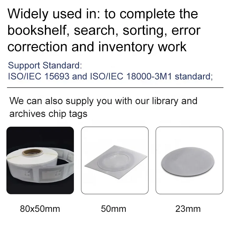 HF 13 56 МГц Rfid для библиотеки книжная полка чтение тегов ISO15693 WIFI и USB RFID дальнего
