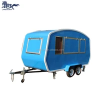 jx fv435 ce approved mobile food van trailer for sale