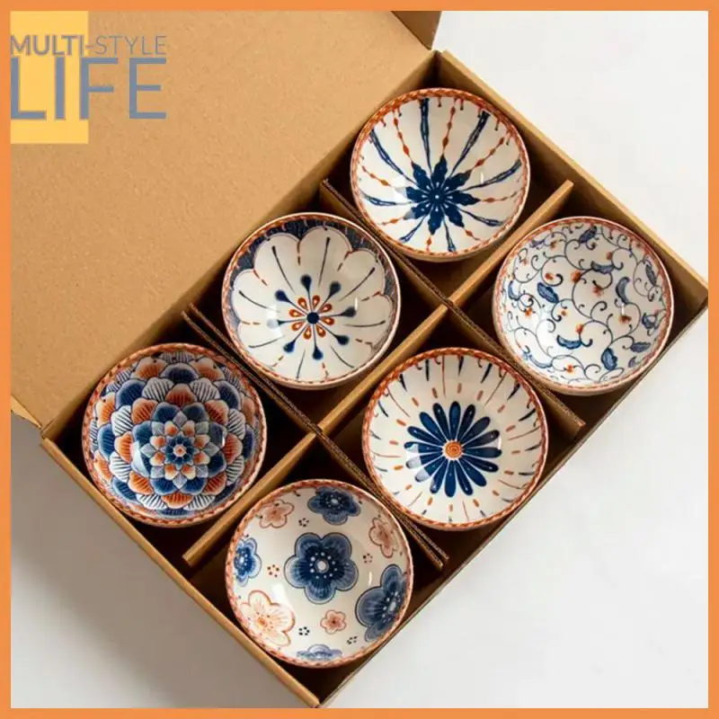 

Cute Restaurant Tableware Creative Ramen/rice/noodles/soup Bowl Underglaze Color Process Luxury Fruit Food Feeding Bowl Gift