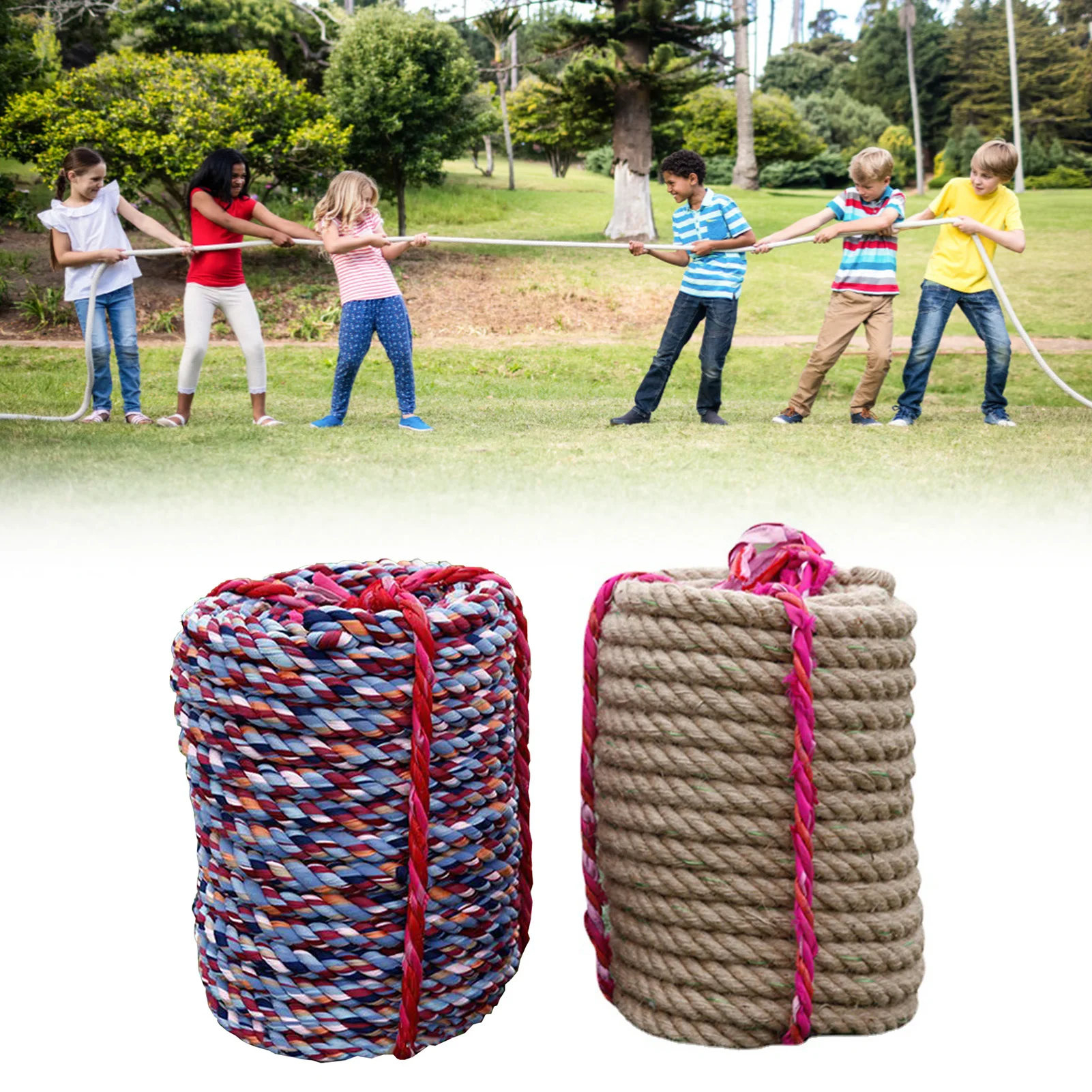 Twisted Jute Rope Multifunctional And Natural Colorful Thickened Jute Twine Rope Natural Heavy Duty Rope Cord For Crafts Cat Scr