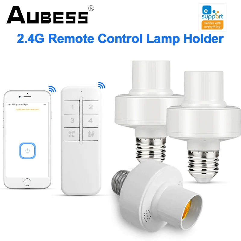 

Держатель Светильник лампы Smart Home RM 2,4G, BASIC-2.4G, Bluetooth, протокол EWeLink, дистанционное управление через приложение