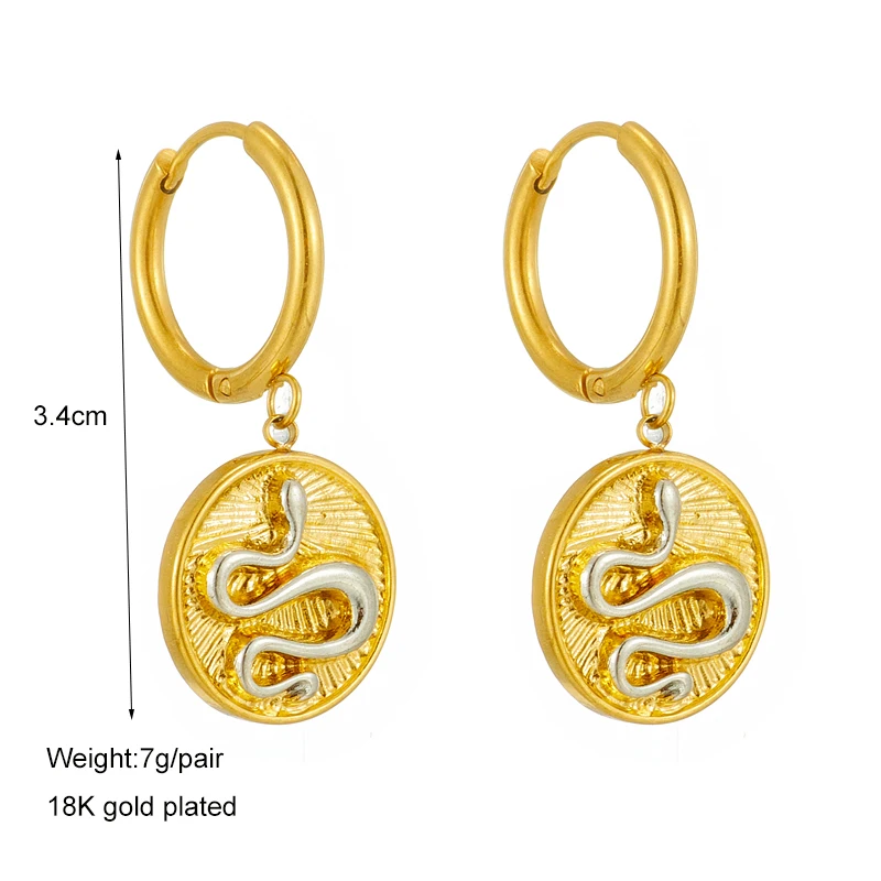 Женский комплект украшений MEYRROYU цепочка из нержавеющей стали с подвеской в виде