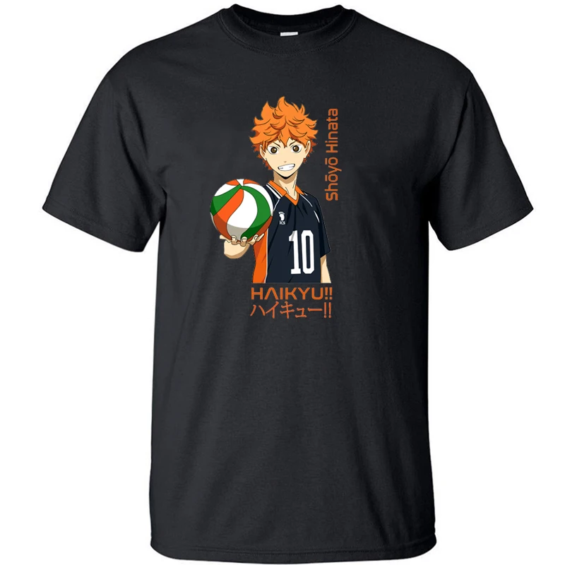 

Haikyuu Ics аниме Kotaro Bokuto Hinata Shoyo манга Харадзюку футболки для мужчин футболки хлопковые летние топы футболки