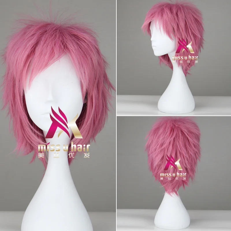 

Japan and South Korea air wig bang paragraph with diary pink harajuku marui bunta wig cosplay 100% high temperature fiber