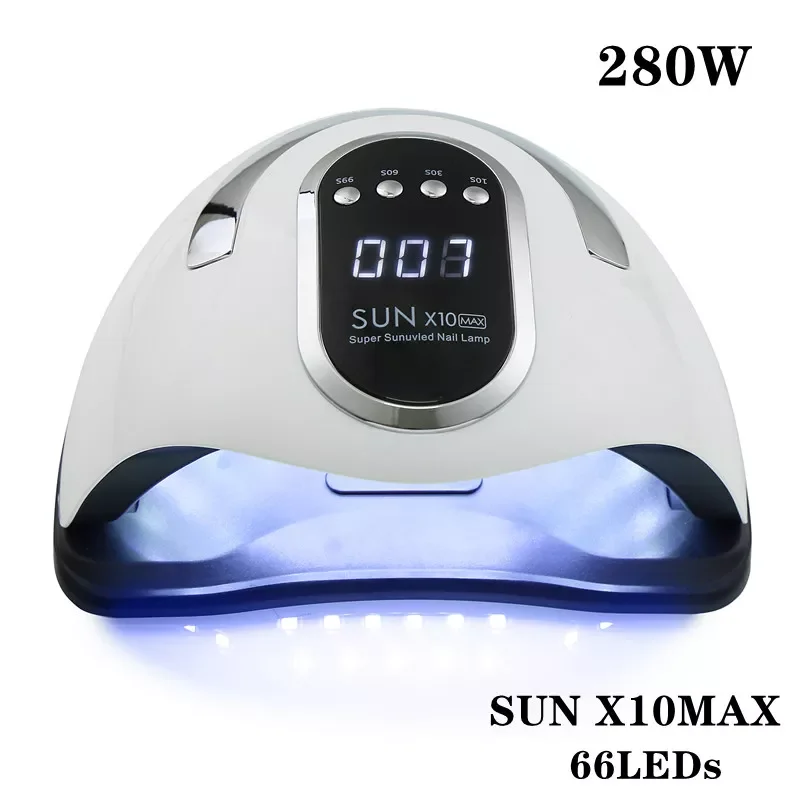

2022NEW SUN X10/X5 MAX 66/45LEDS Ice Lamp For Nails UV LED Lamp For Manicure Dryer For Led Nails Lamp Gel Polish Curing Lamp Too