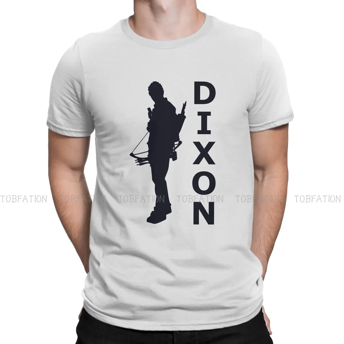 

Daryl Dixon Classic футболка с круглым воротником The Ходячие мертвецы Dary Dixon Fabric оригинальная Мужская футболка