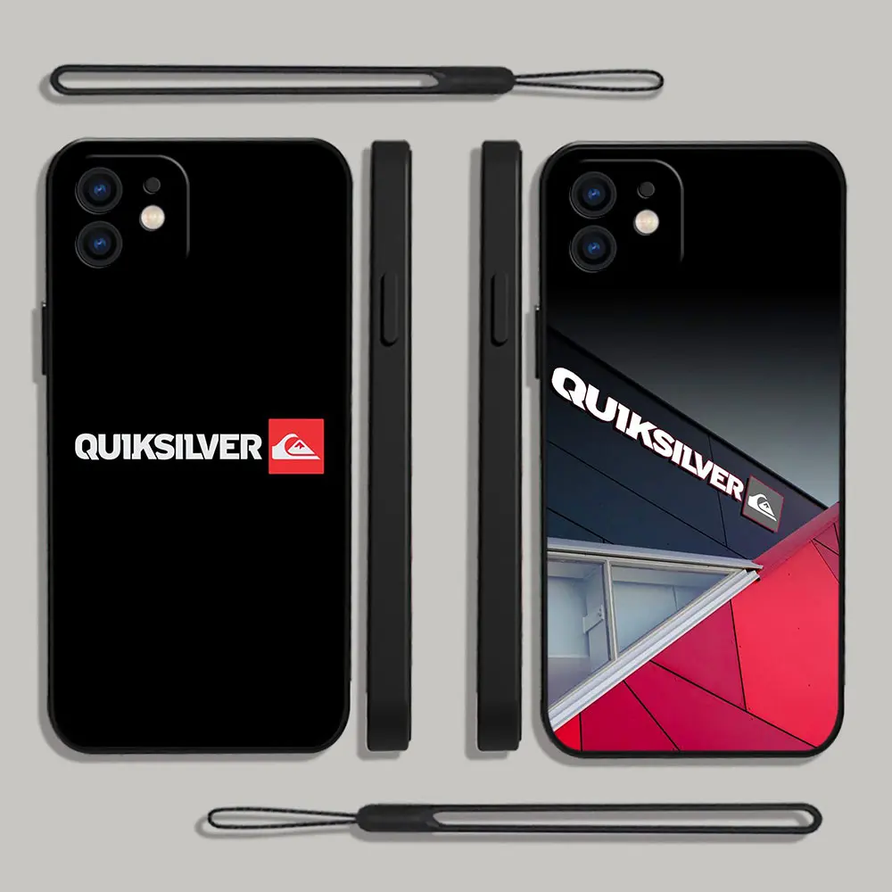 

Surf and skateboard Q-quiksilvers Phone Case For Xiaomi Redmi Note 12 11 11T 10 10S 9 Pro Plus 10C 9A K40 4G 5G With Hand Strap