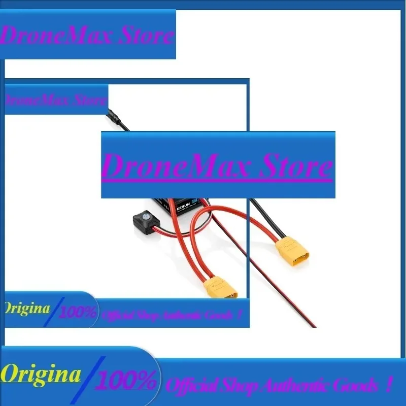Фото DroMaSsHOBBYWING EzRun Max8 G2S Бесколлекторный ESC 160A 3-6S со встроенным Bluetooth для радиоуправляемых моделей 1/8 масштаба: шоссейных/шорт-корсовых грузовиков и монстер-траков. №1