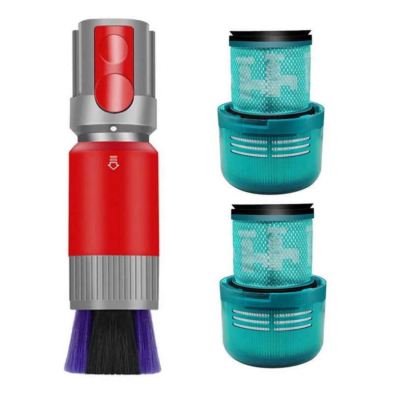 

Фильтр для пылесоса Dyson V15, мягкая щетка, не оставляющая следов, ультра-узкое пространство, всасывающая головка, сменные детали