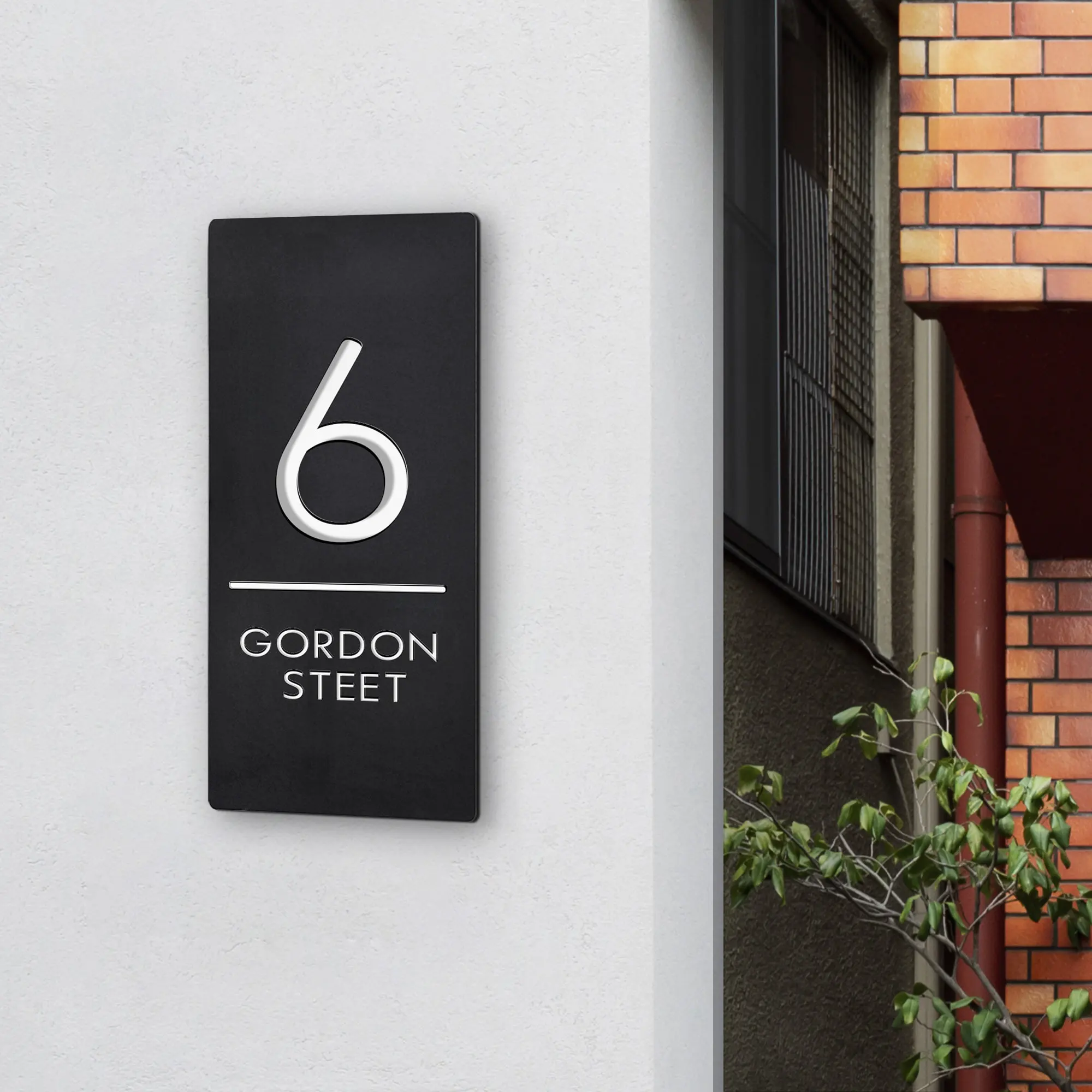 

Персонализированная 3D дверная табличка из акрила