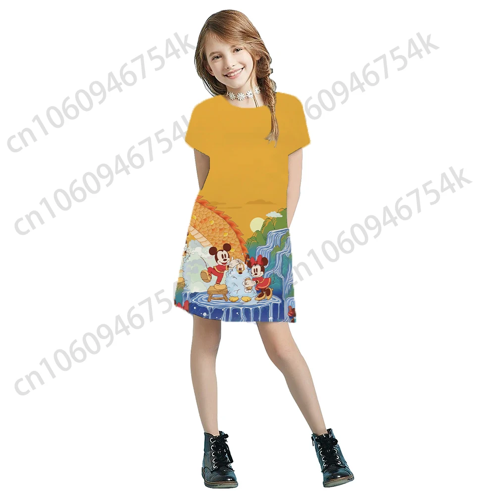 

Disney Me Contro Te Princess Dress for Girls Dresses for Girls Summer Dresses 2022 Girls-clothing Fancy Clothes Over Rapunzel