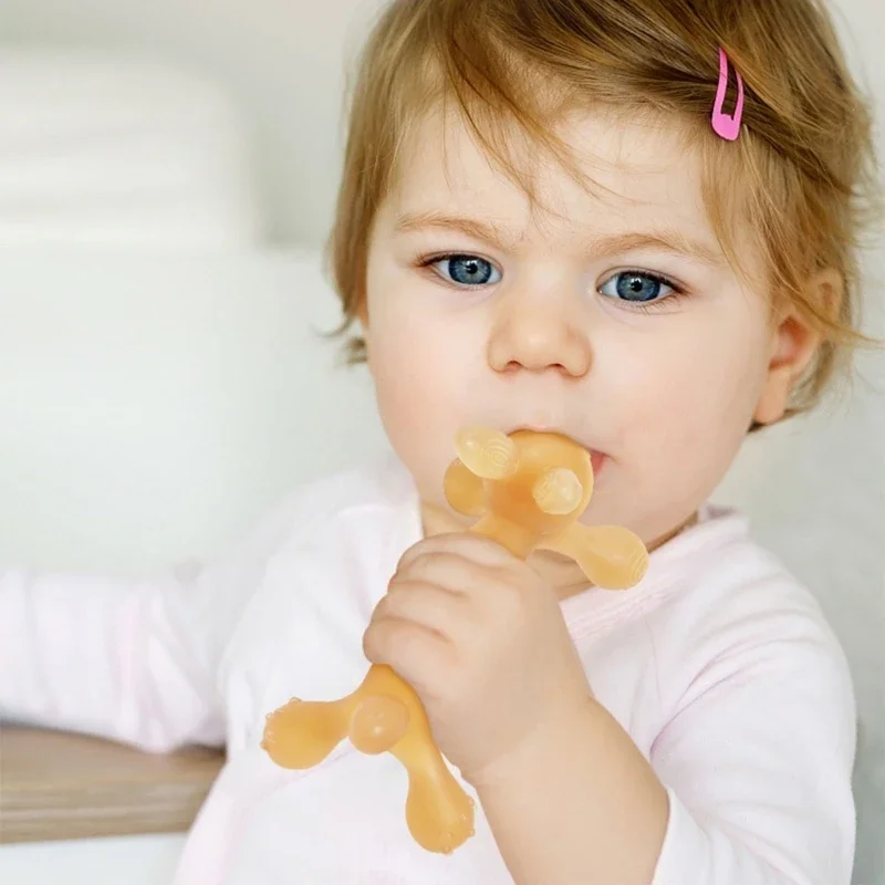 Игрушка-грызунок для новорожденных Успокаивающая игрушка-кролик