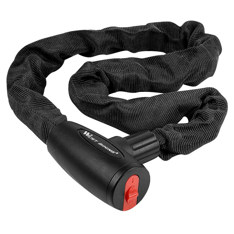 

Велосипедный замок, защита от кражи цепи для горных и дорожных велосипедов, 2 ключа, уличные аксессуары для велоспорта, велосипедный замок