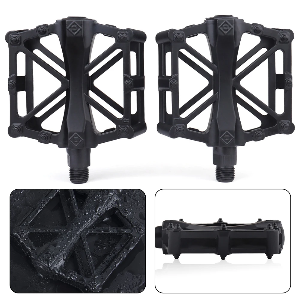 

Bicycle Pedal Aluminum Alloy Anti-slip Anti-wear Impact-resistant Scratch-resistant For Folding Bikes Brand New