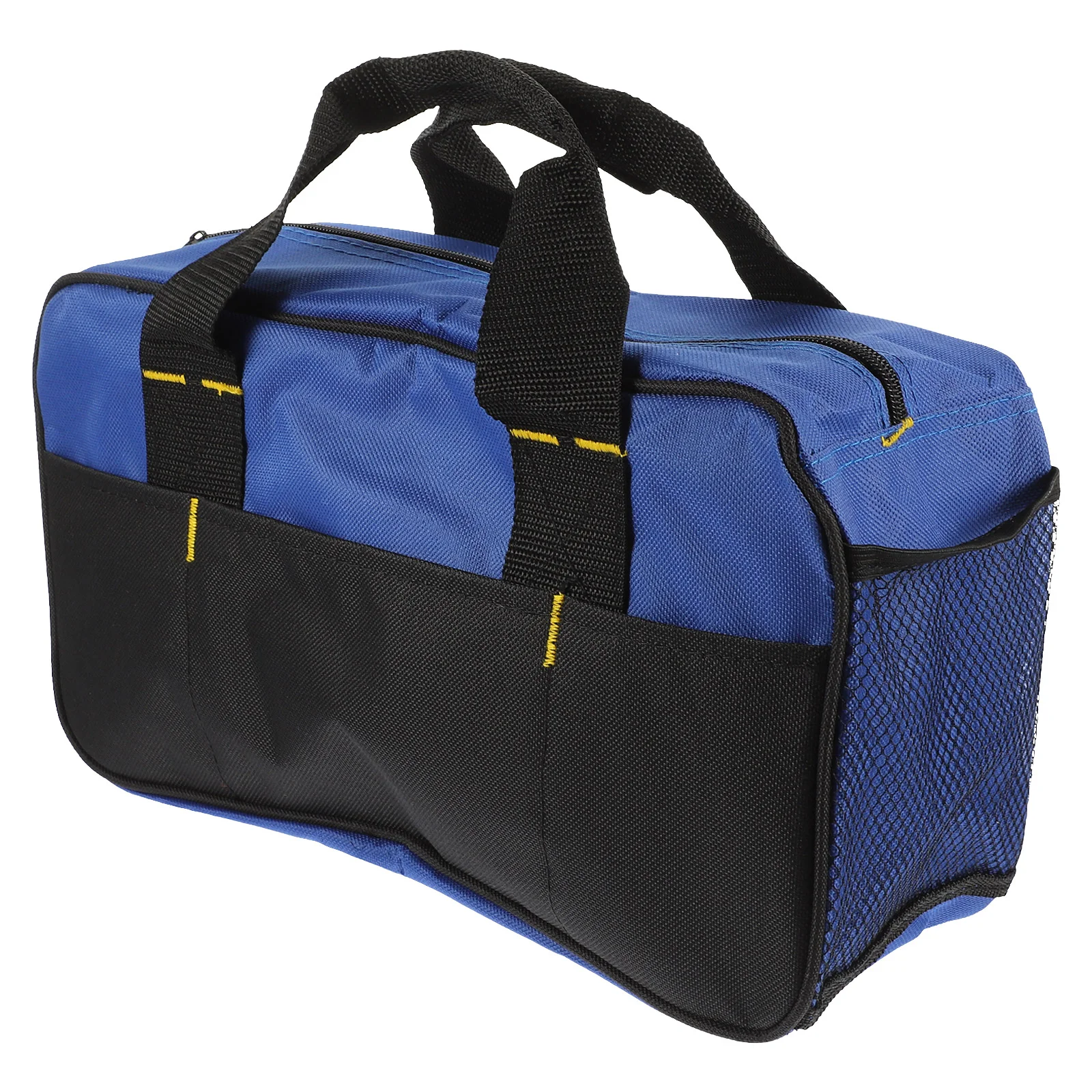 

Electrical Hardware Bag Mens Handbag Tool Heavy Duty Canvas Storage Pouch Zipper Wide Open Tools Organizer Man