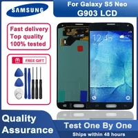 original 5 1%e2%80%9d amoled g903 lcd display for samsung galaxy s5 neo sm g903m g903 g903f g903m lcd touch screen digitizer assembly