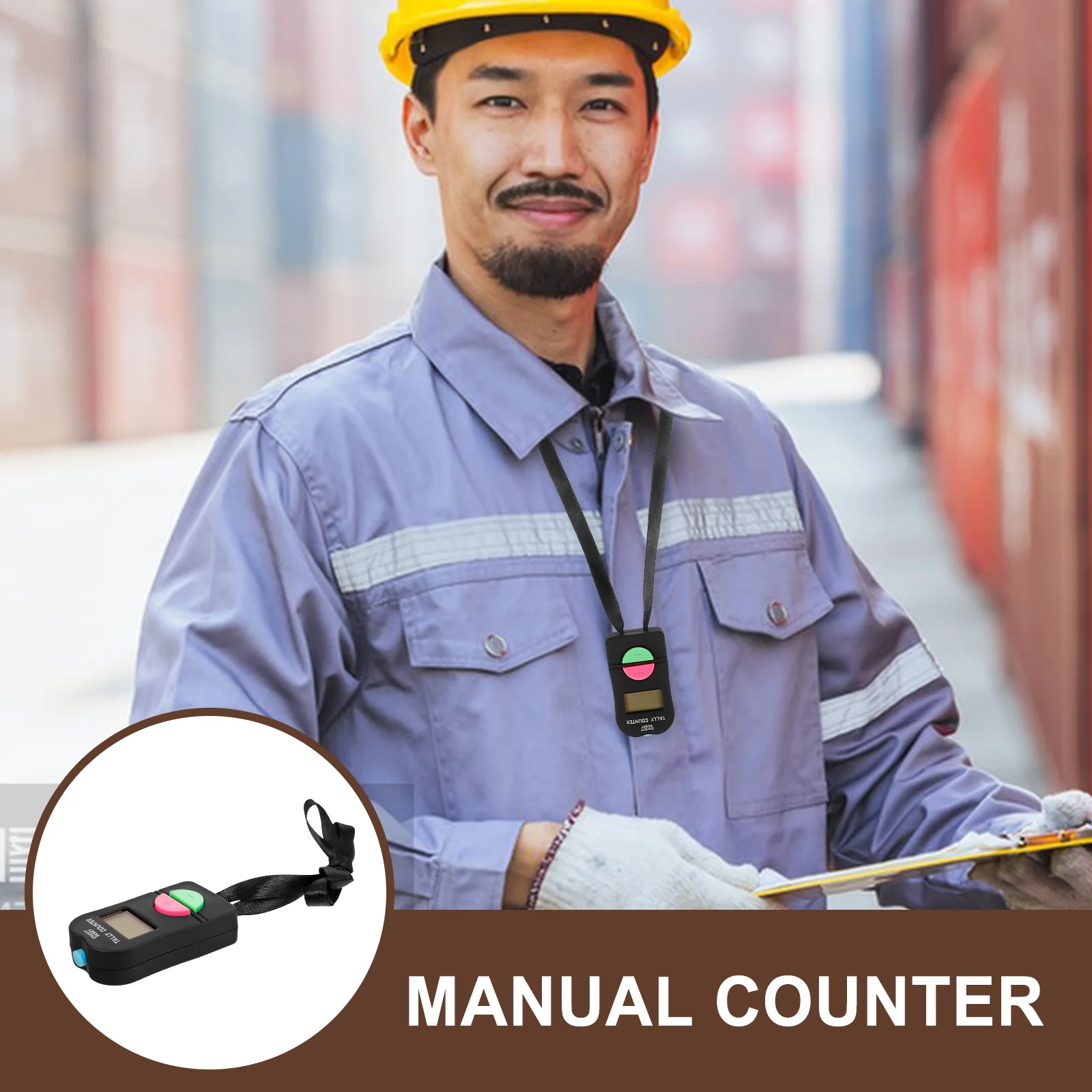 Электронный счетчик-кликер экран судьи ручной цифровой подсчет регистратор для