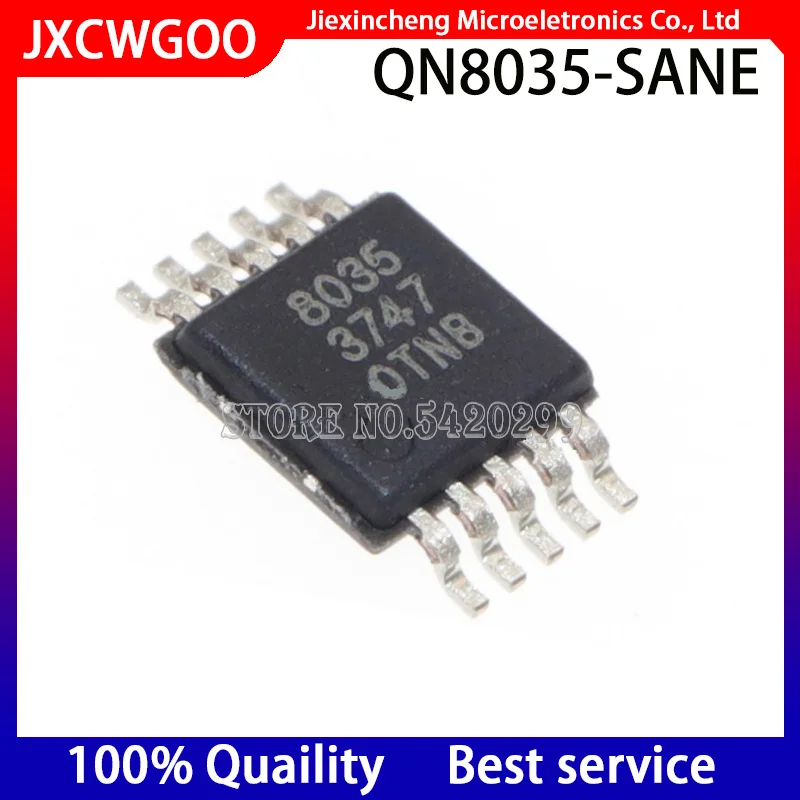 

New original QN8035-SANE QN8035 8035 MSOP10 50PCS/LOT