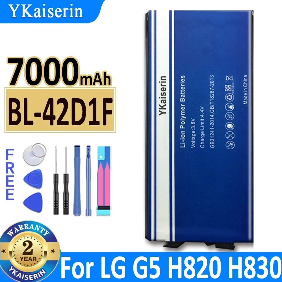 Аккумулятор YKaiserin для LG G3 G4 G5 V10 V20 D855 D853 VS985 H815 H810 VS999 H968 H961N F600 H990 F800 H820 H830 H831 H840 H850