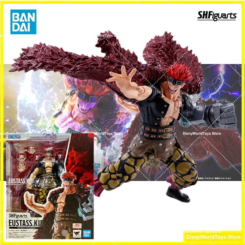 Фото Оригинальные коллекционные фигурки BANDAI S.H.Figuarts SHF: Эустас Кид из аниме «Райд на Онигашиму» в наличии №1
