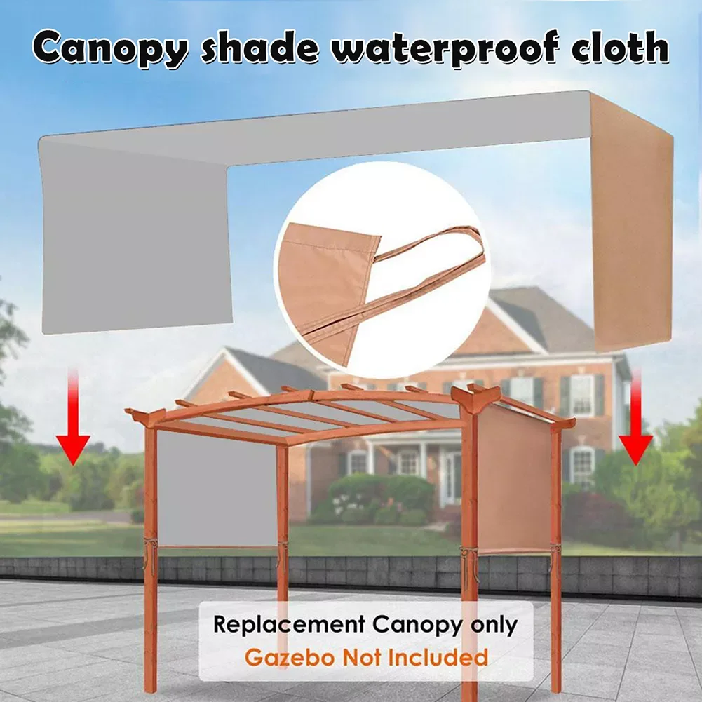 

5.2x2m Folding Awning waterproof Canopy Tents Cover Pergolas for Garden Gazebo Outdoor Shade Cloth Durable