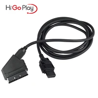 rgb scart cable for nes game console tv av lead replacement connection game cord wire