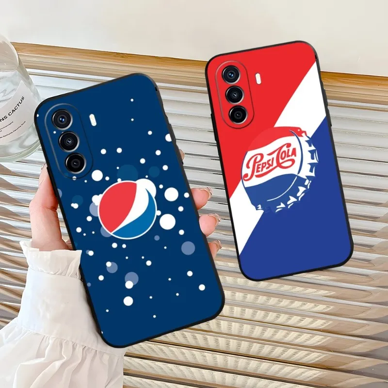 

Originality Soda Art P-Pepsis Phone Case For Huawei P30Pro P50 P40 P20 P10 P9 Pro Plus P8 P7 Psmart Z Nova 8 8I 8PRO 8SE Cover