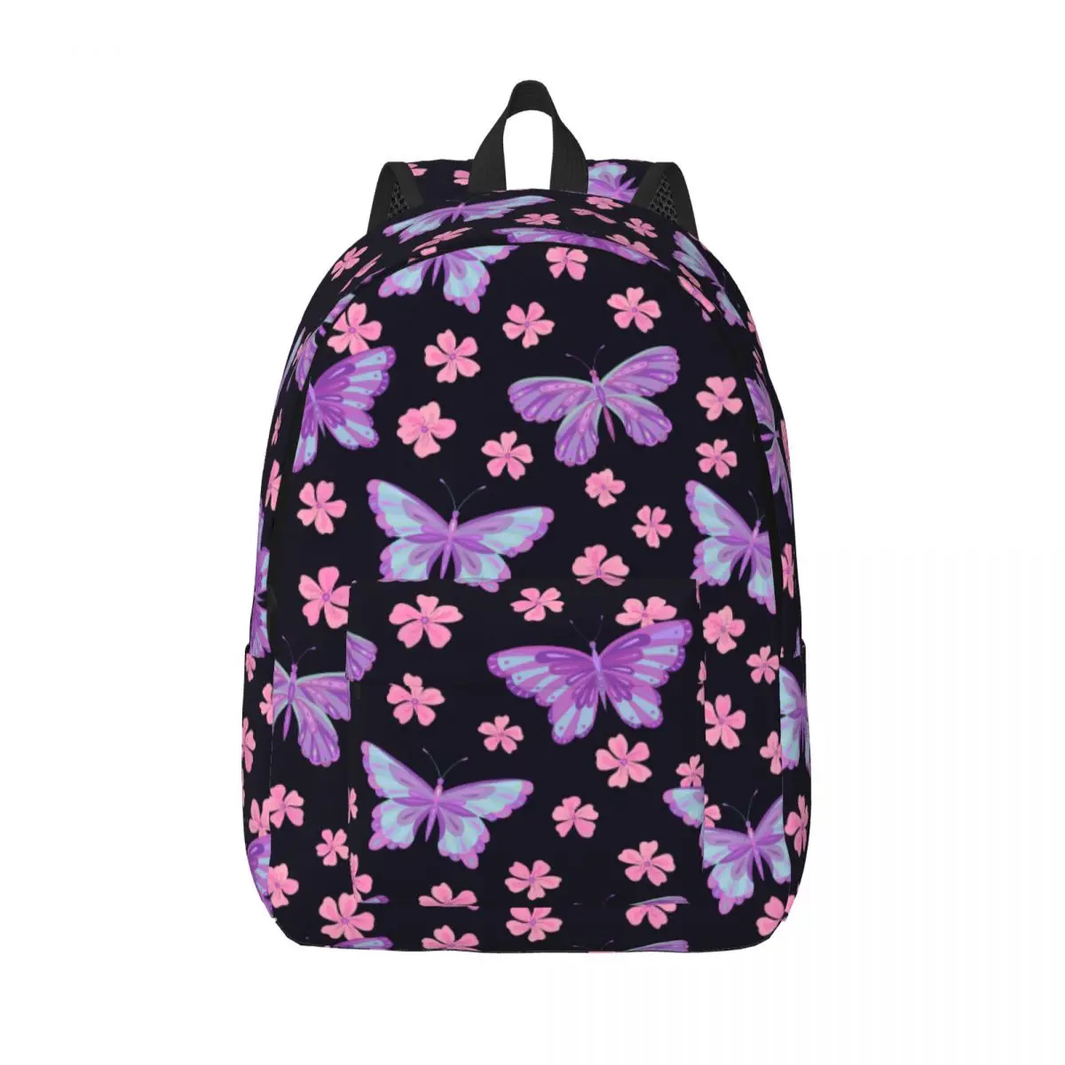 

Рюкзак с бабочкой для мужчин и женщин, модная дорожная Сумочка для старшей школы, рюкзак на плечо для ноутбука