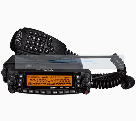 TYT TH-9800 Plus Walkie Talkie 50 Вт Автомобильная мобильная радиостанция четырехдиапазонный